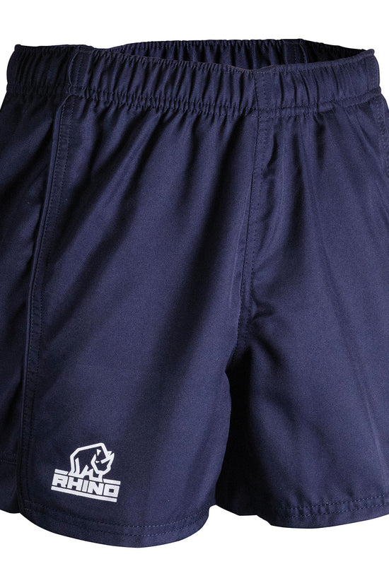 Rhino Auckland Mens Rugby Shorts Elastic Waistband Lycra Inserts