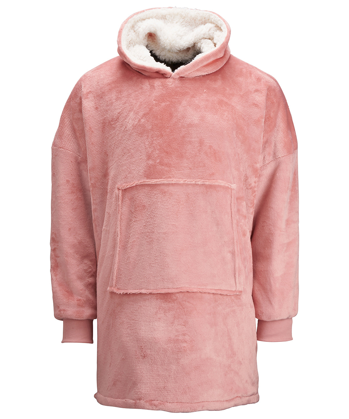 Oversized Reversible Sherpa Hoodie Unisex Adult Hoodies