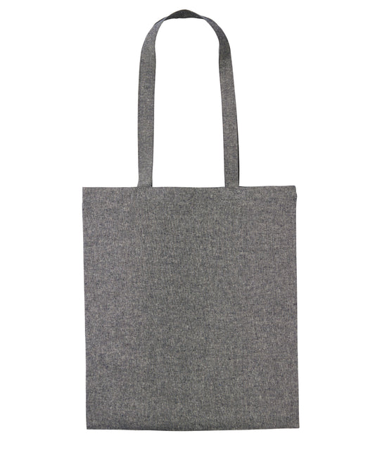 EcoFriendly Recycled Cotton Shopper Bag with Long Handles