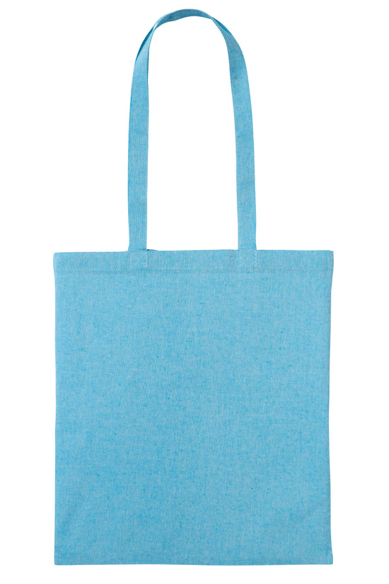 EcoFriendly Recycled Cotton Shopper Bag with Long Handles