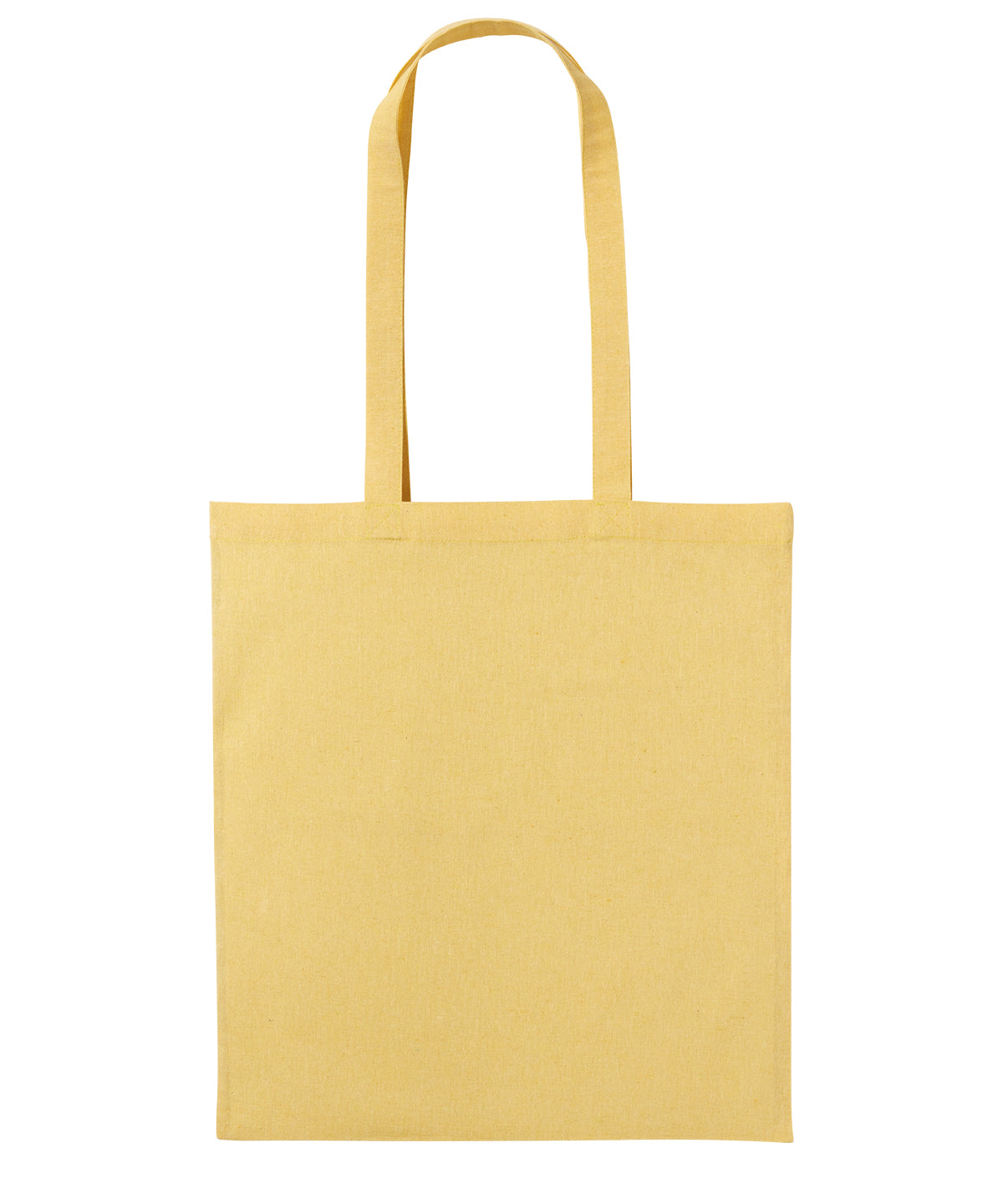 EcoFriendly Recycled Cotton Shopper Bag with Long Handles