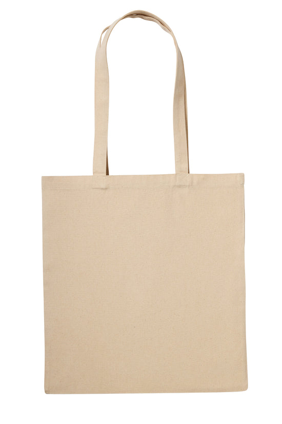 Premium Recycled Canvas Shopper Tote Bag Unisex Adult Luggage