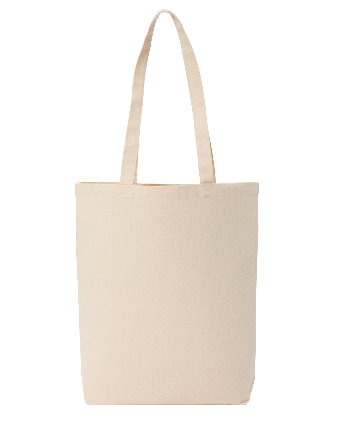 Premium Recycled Canvas Shopper Bag with Bottom Gusset