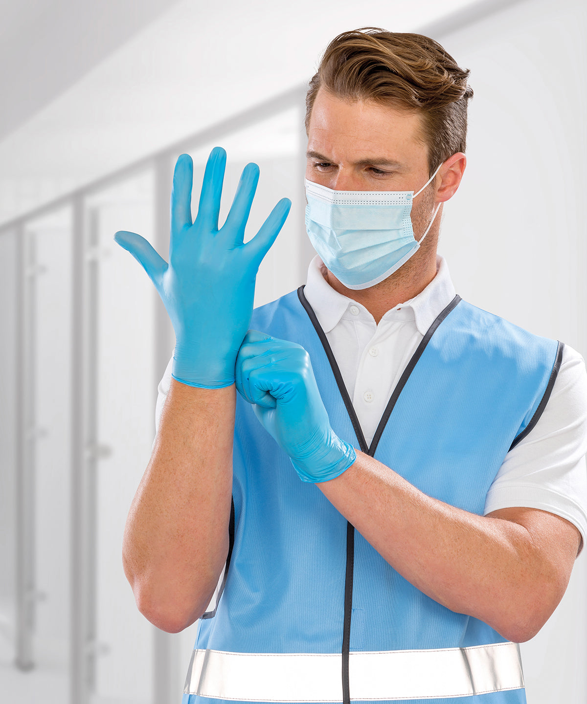 Disposable Protective Gloves Pack 100 Gloves