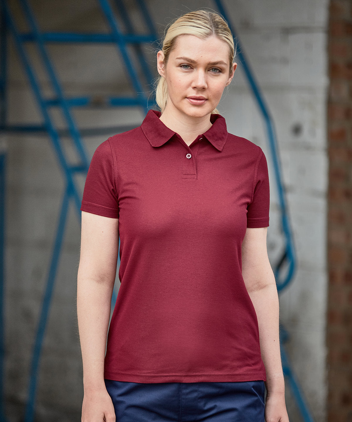 ProRTX Womens Pro Polyester Polo Feminine Fit Durable Stitching