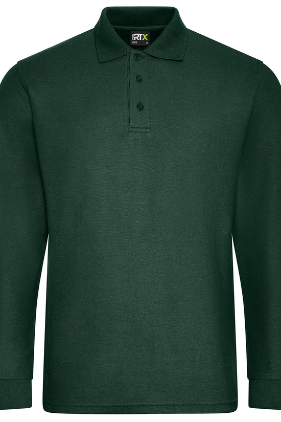 ProRTX Pro Long Sleeve Polo for Men Plus Sizes