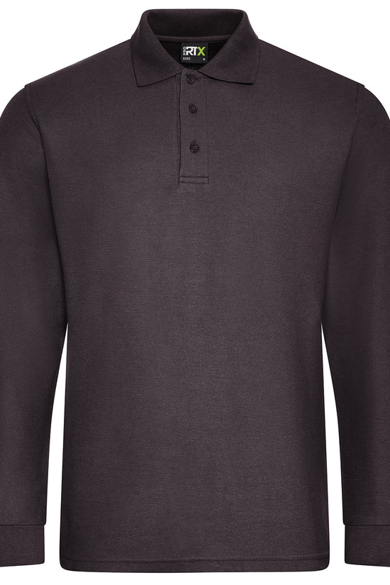 ProRTX Pro Long Sleeve Polo for Men Plus Sizes