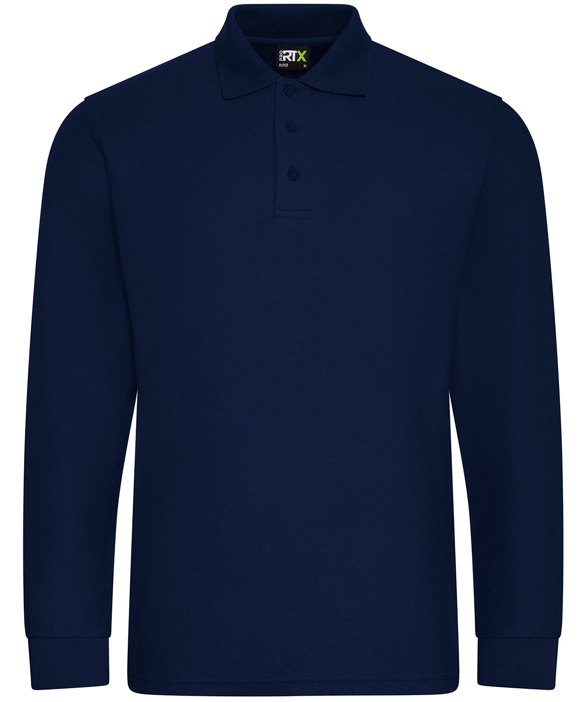 ProRTX Pro Long Sleeve Polo for Men Plus Sizes