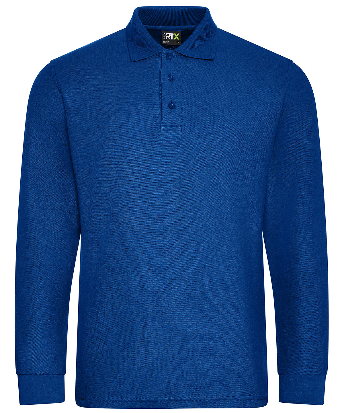 ProRTX Pro Long Sleeve Polo for Men Plus Sizes