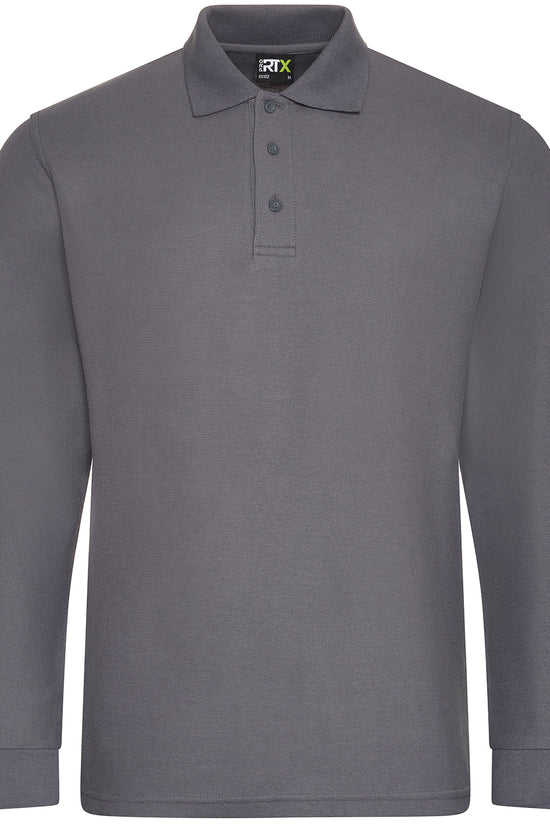 ProRTX Pro Long Sleeve Polo for Men Plus Sizes