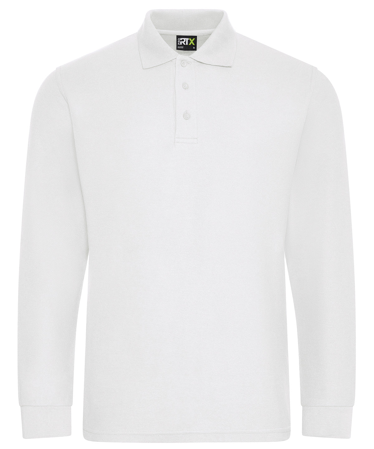 ProRTX Pro Long Sleeve Polo for Men Plus Sizes