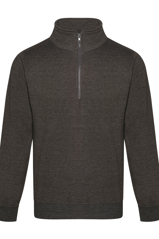 ProRTX Pro Neck Zip Sweatshirt for Men Plus Sizes