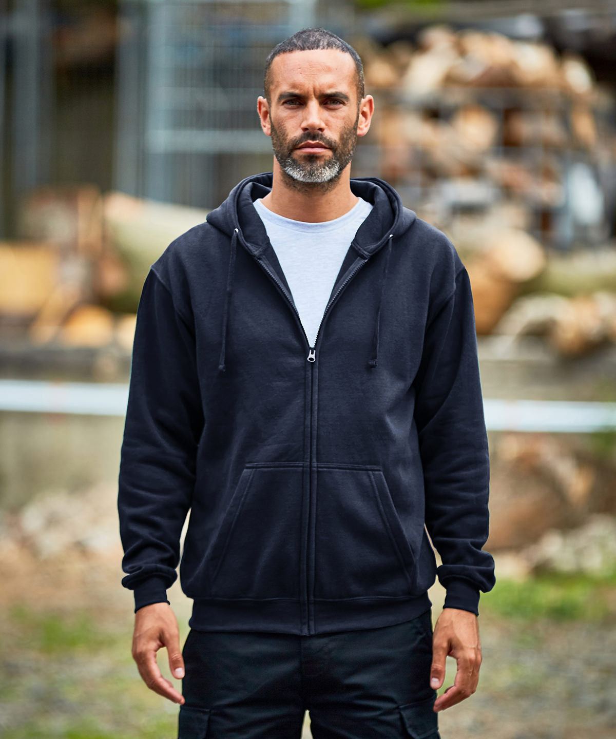 ProRTX Pro Zip Hoodie for Men Plus Sizes Workwear Hoodies