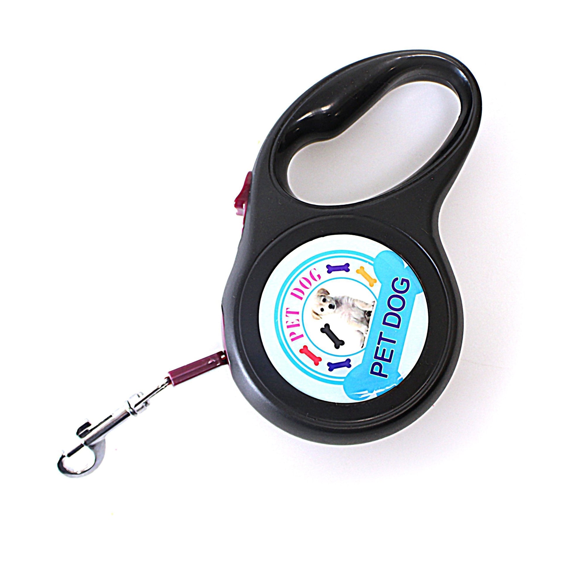 Durable 5m Retractable Dog Training Leash with Assorted Designs and Colors