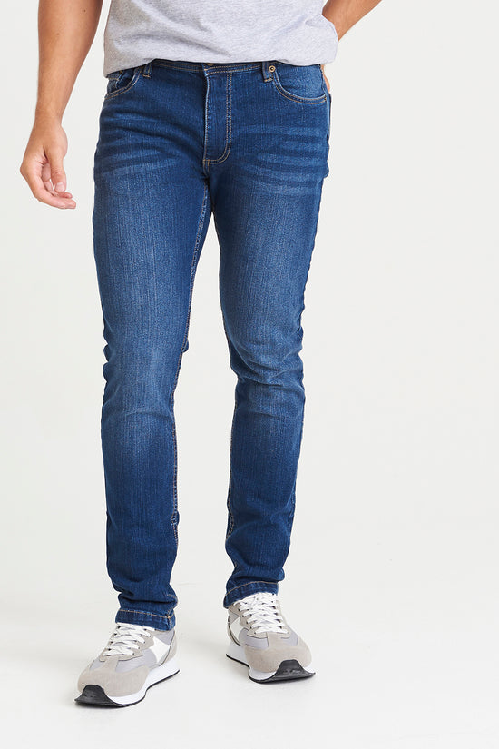AWDis So Denim Max Slim Fit Stretch Jeans Trousers