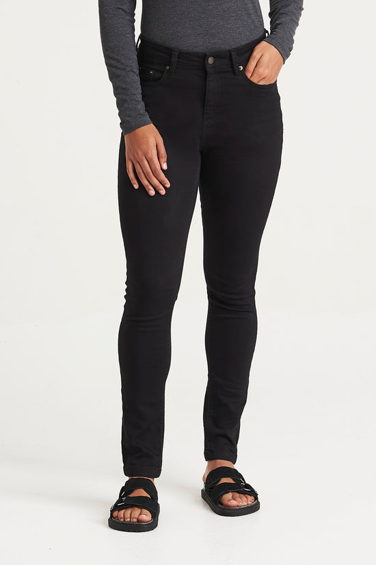 AWDis So Denim Womens Lara Skinny Jeans MidRise Stretch Denim