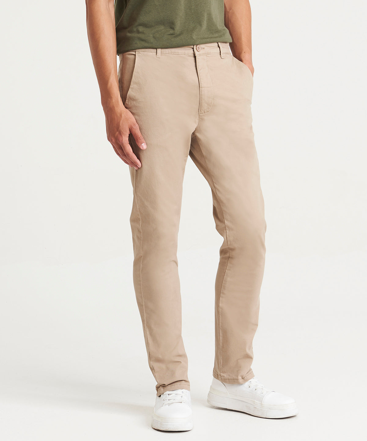 Adam Slim Fit Chinos Trousers for Men Plus Sizes Available