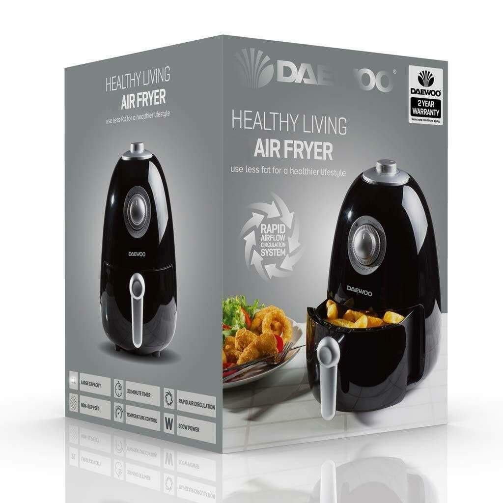 Daewoo 36L Air Fryer for Healthy OilFree Cooking with Rapid Air Circulation