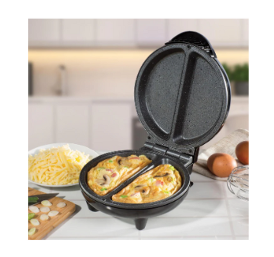 Daewoo Non Stick Deep Fill Omelette Maker 750W Perfect Breakfast Companion