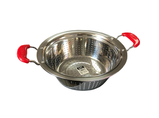 30cm Stainless Steel Colander Strainer with Two Handles