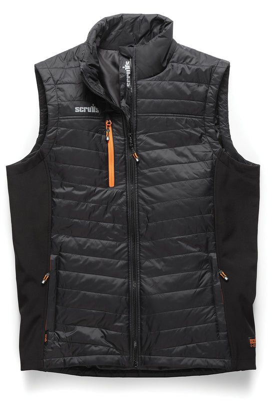 Black Insatherm Bodywarmer with Secure Pockets
