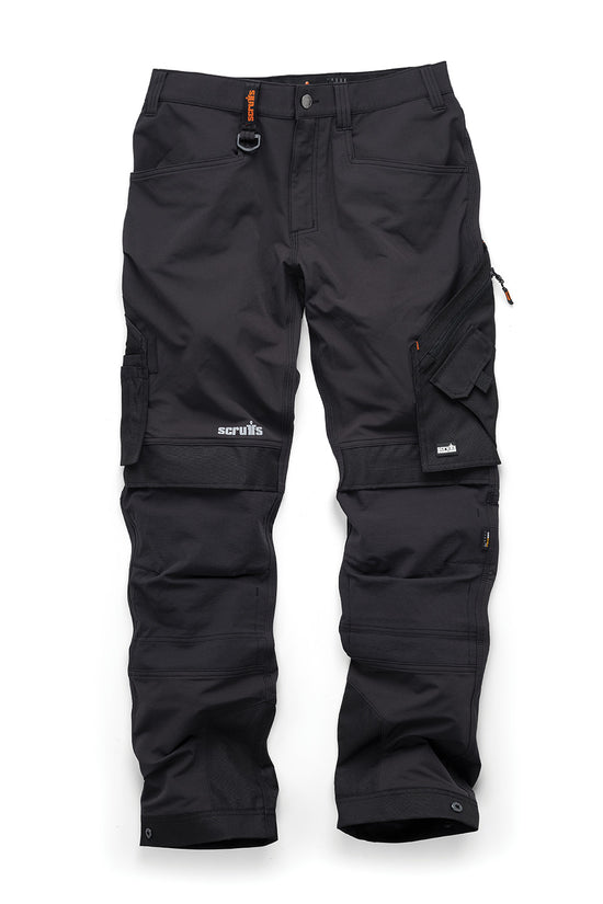 Black Pro Flex Plus Trousers Ultimate Comfort and Durability