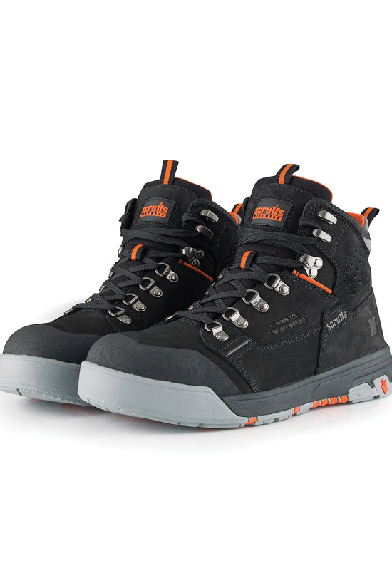 Black Hydra Waterproof Safety Boots with Lightweight Protection