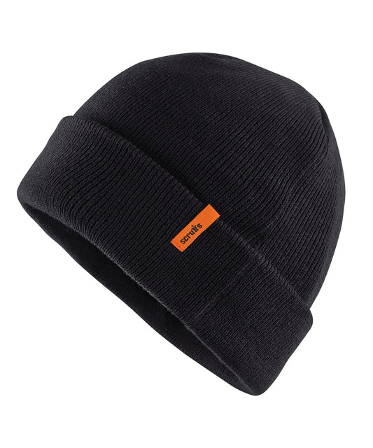 Black Thinsulate Beanie with 3M Lining