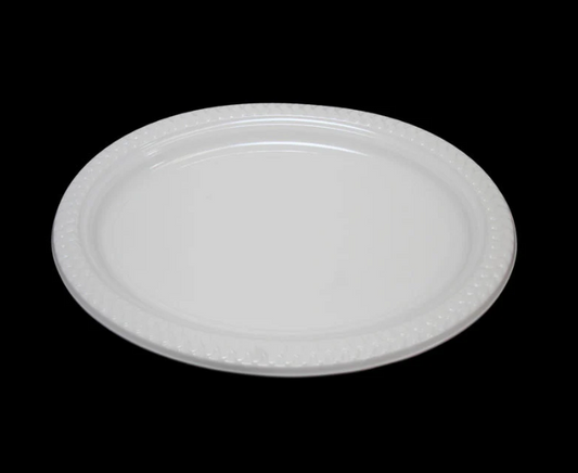 Premium Disposable Plastic Plates 9Inch Pack of 10