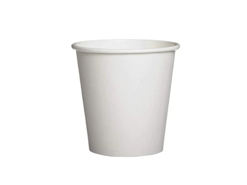 EcoFriendly Disposable Paper Drinking Cups 6oz Pack of 50 White Cups
