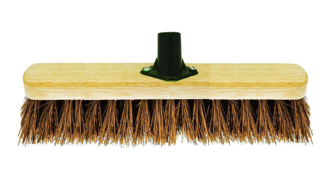 18Inch Hard Bassine Garden Broom Brush Head