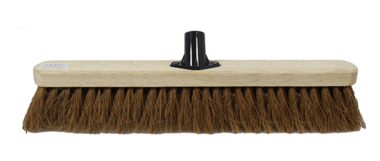 Premium 18Inch Soft Coco Garden Broom Brush Head