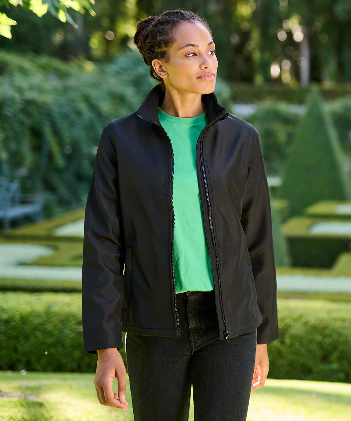 Regatta Womens Ablaze Softshell Jacket WaterRepellent Printable