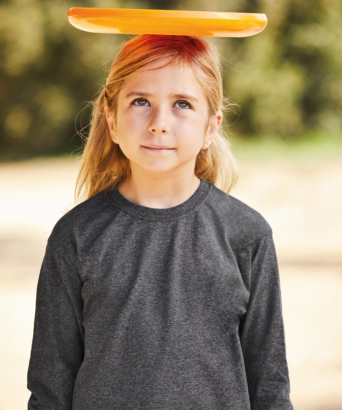 Kids Valueweight Long Sleeve TShirts Unisex Junior Tees
