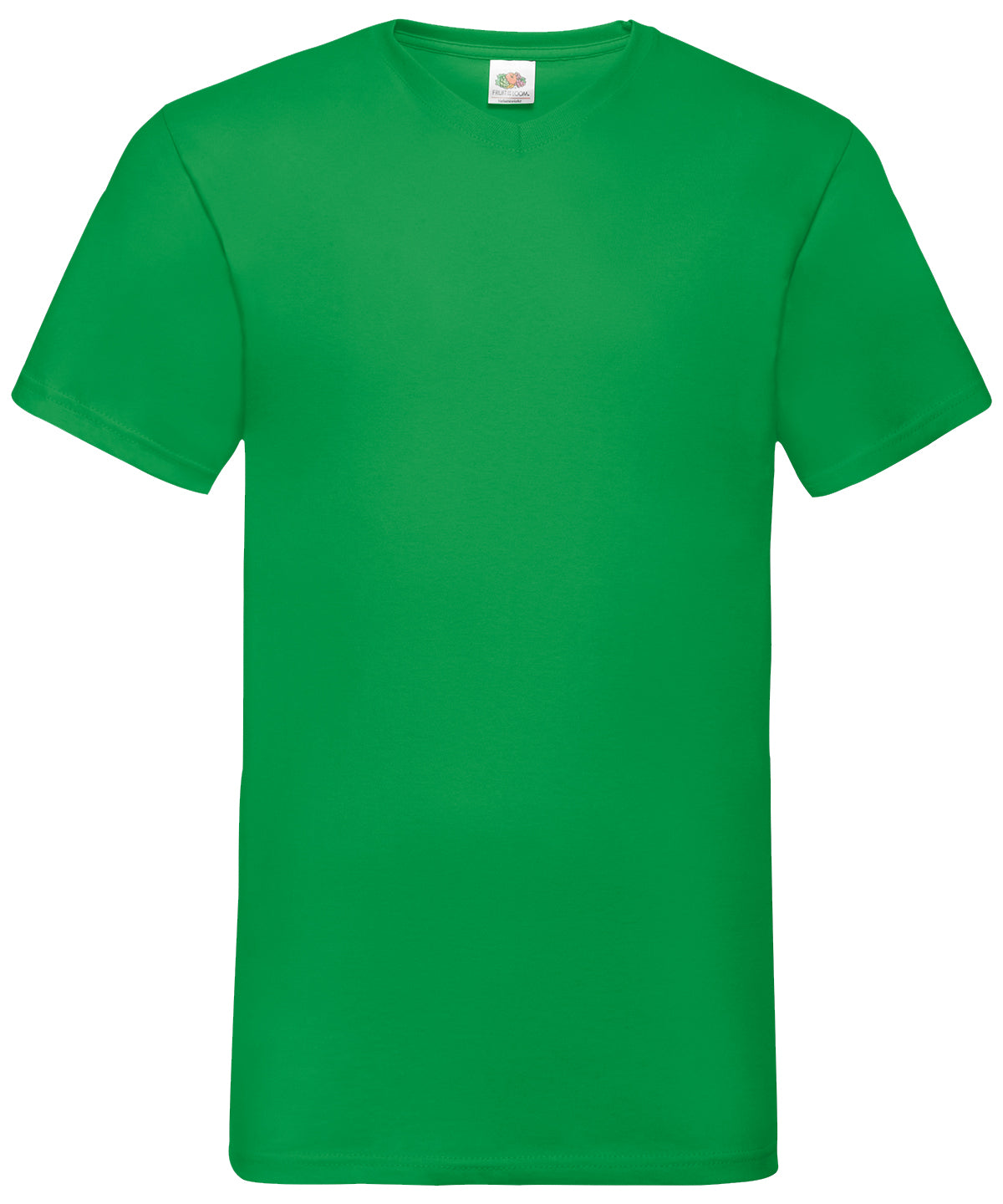 Mens Valueweight VNeck TShirts CottonLycra Rib Various Colors