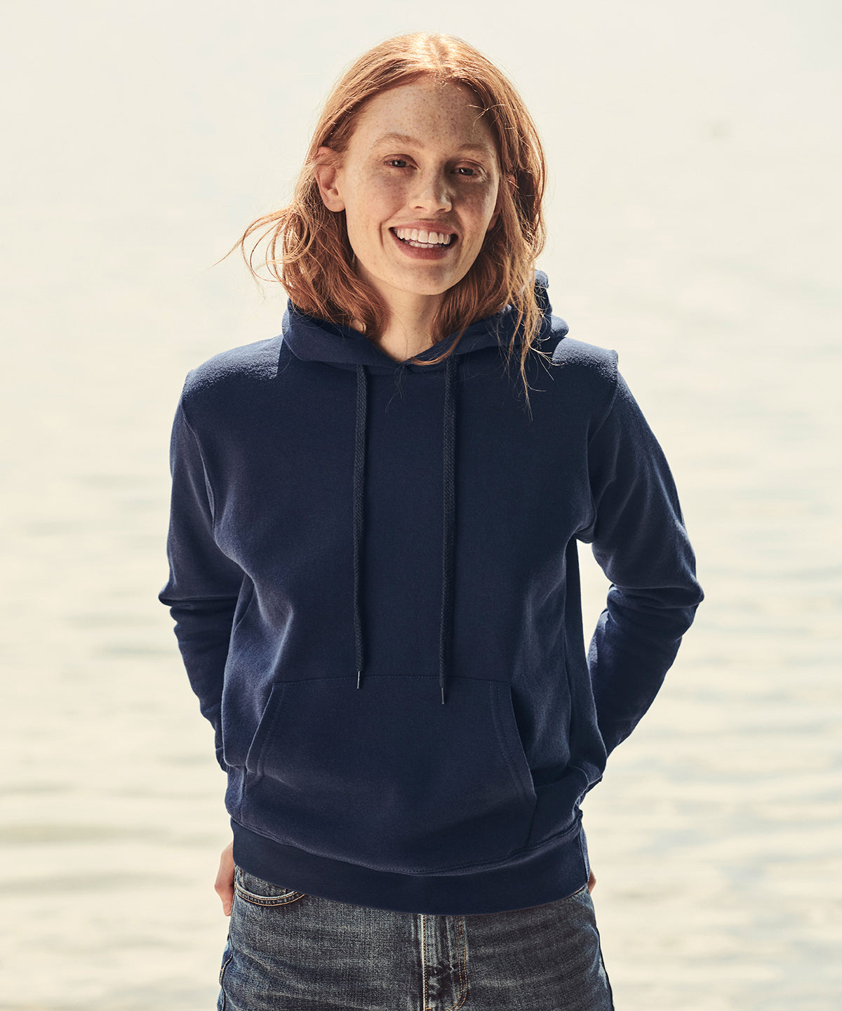 Womens Classic 8020 Hooded Sweatshirt