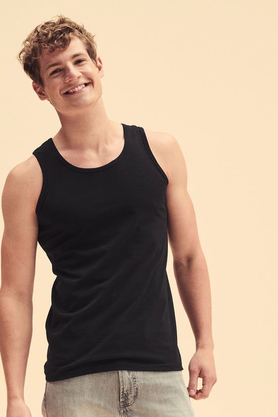 Fruit of the Loom Mens Valueweight Athletic Vest