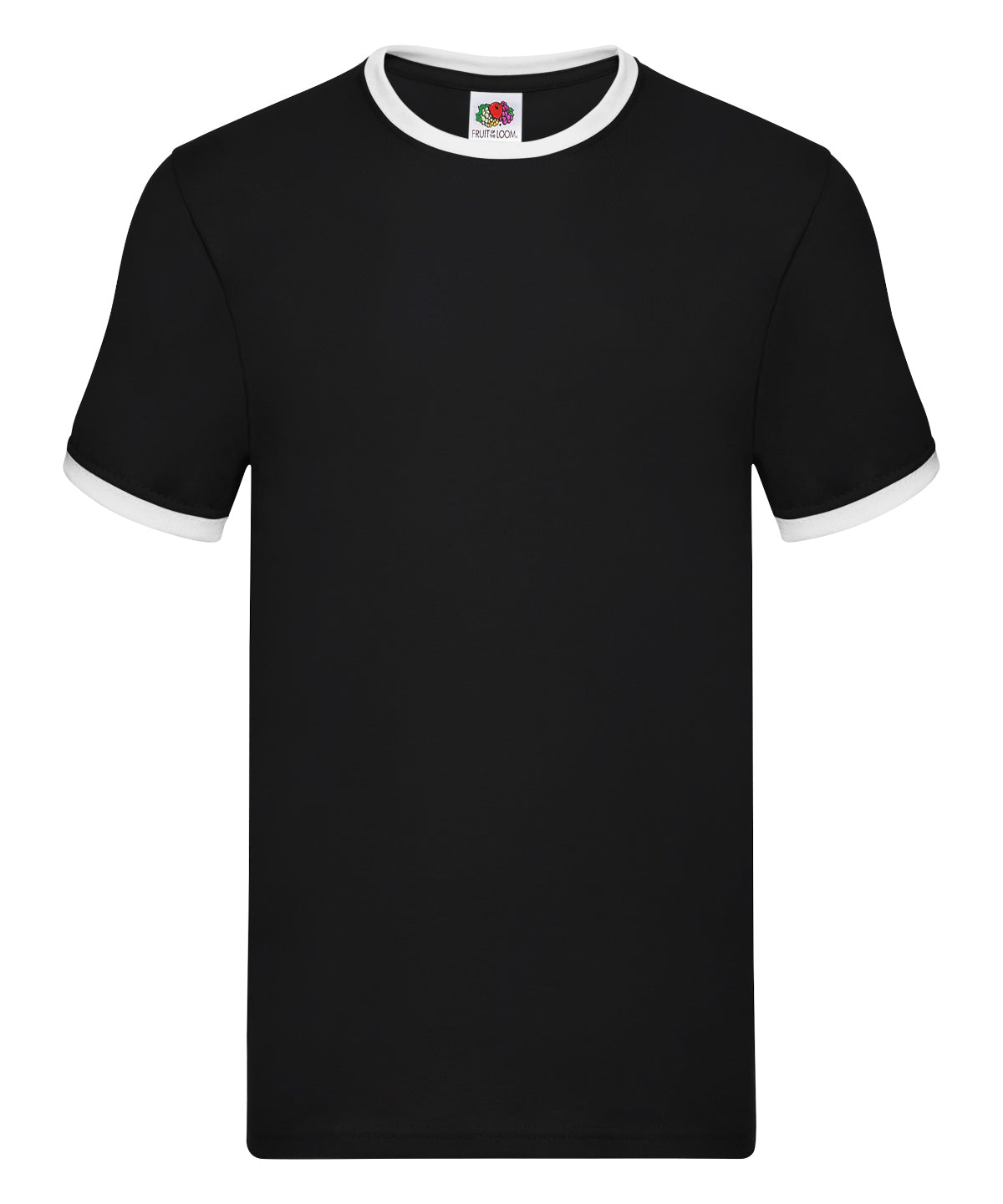 Contrast Crew Neck Ringer TShirt for Men MustHave Vests