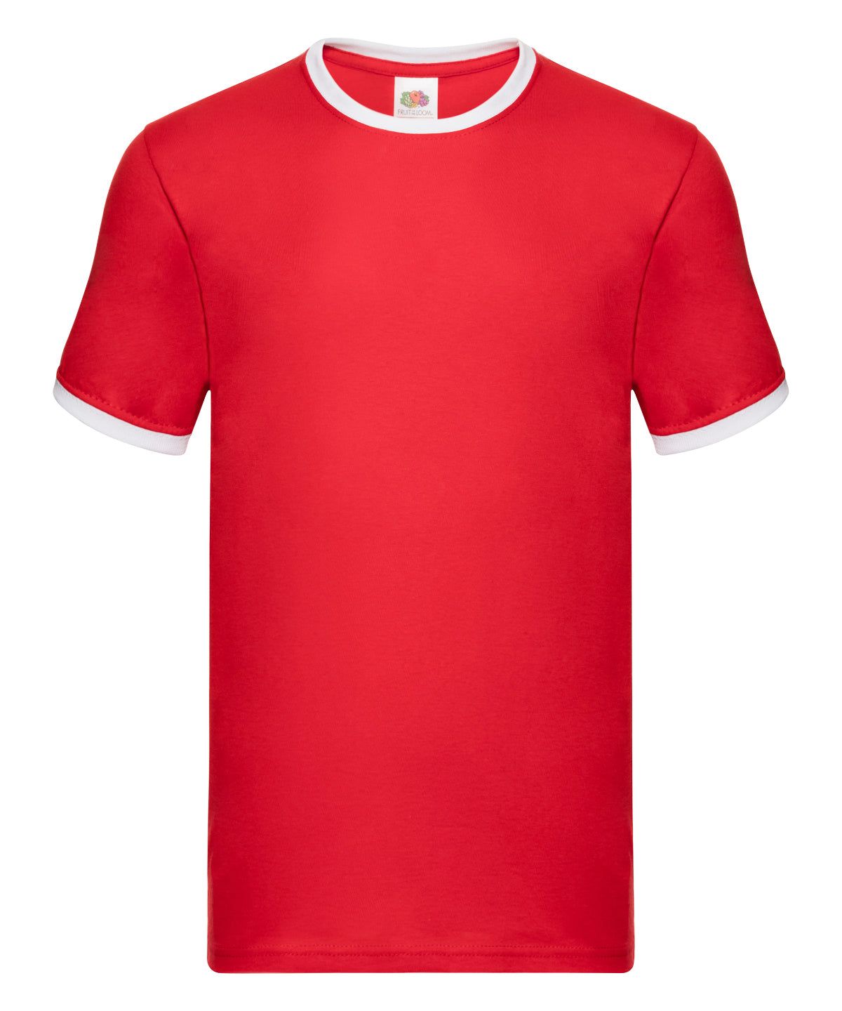 Contrast Crew Neck Ringer TShirt for Men MustHave Vests