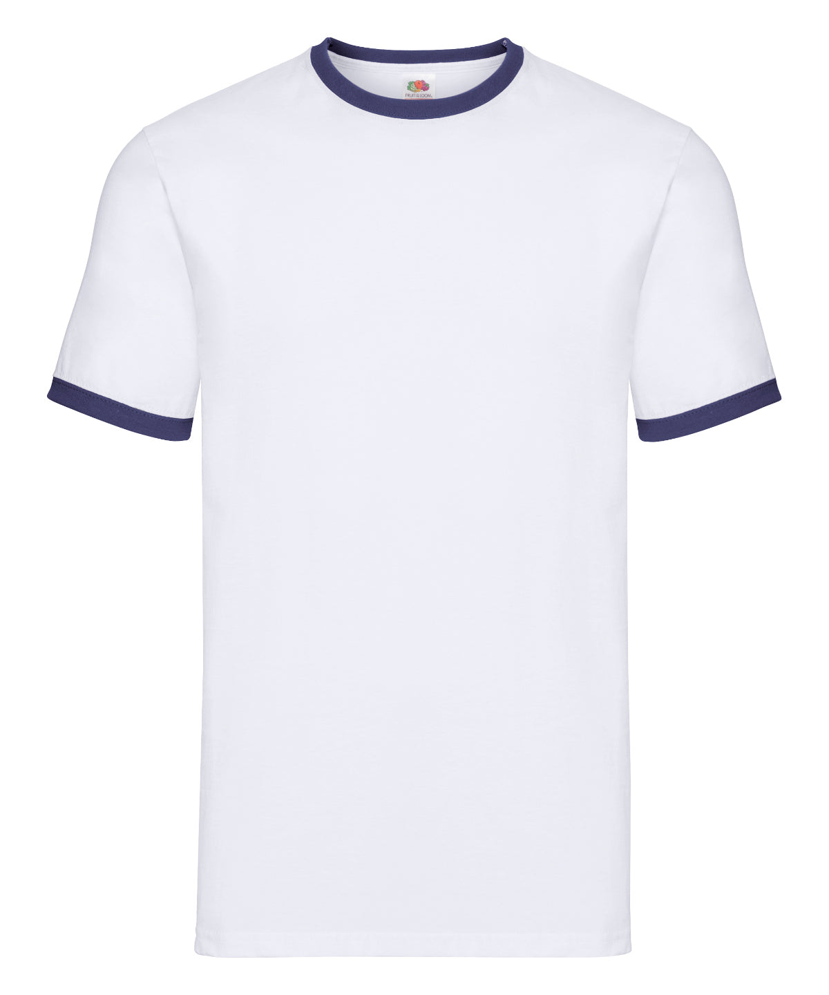 Contrast Crew Neck Ringer TShirt for Men MustHave Vests