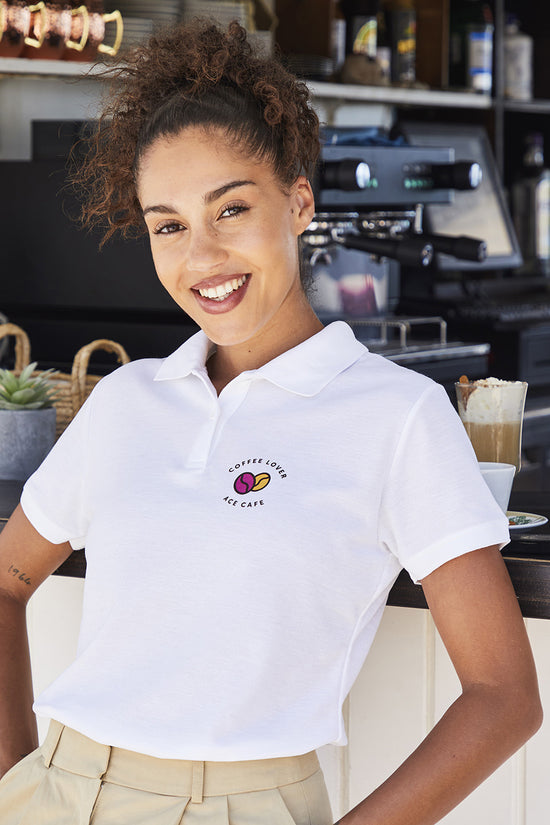 Womens 6535 Polo Shirt EasyCare Workplace Apparel