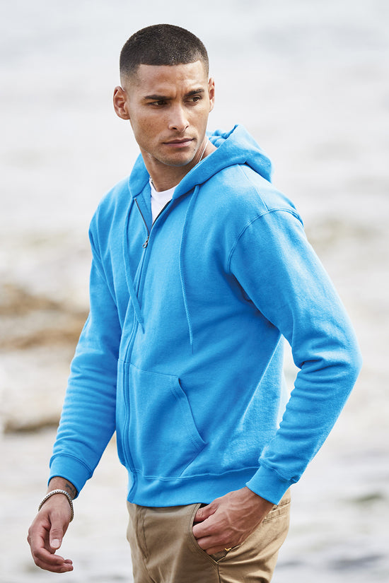 Classic Hooded Sweat Jacket for Men