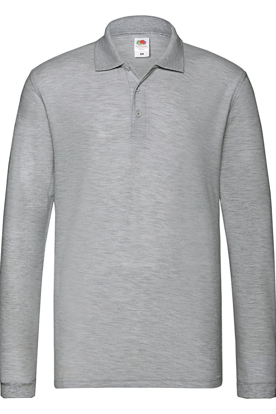 Premium Long Sleeve Polo for Men Plus Sizes