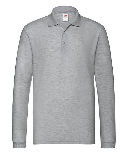 Premium Long Sleeve Polo for Men Plus Sizes