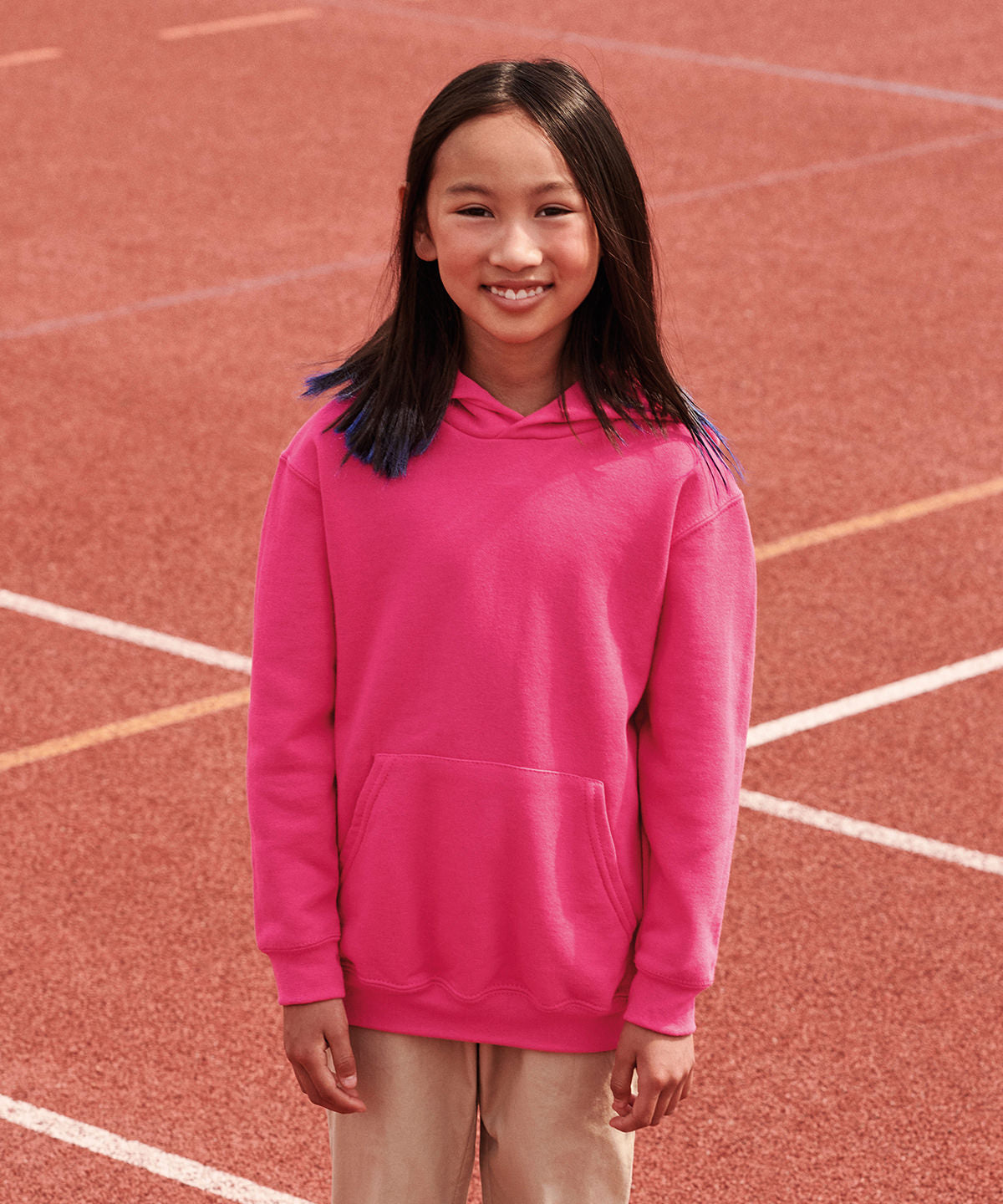 Fruit of the Loom Kids Classic Hooded Sweatshirt Unisex Hoodies
