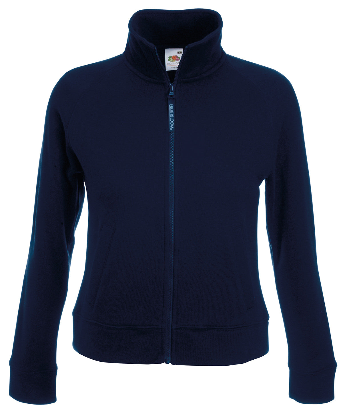 Premium Womens Sweat Jacket with Cadet Collar