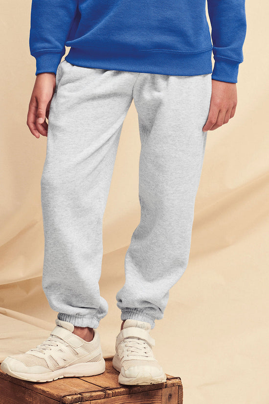 Kids Classic Elasticated Cuff Jog Pants Unisex Sweatpants