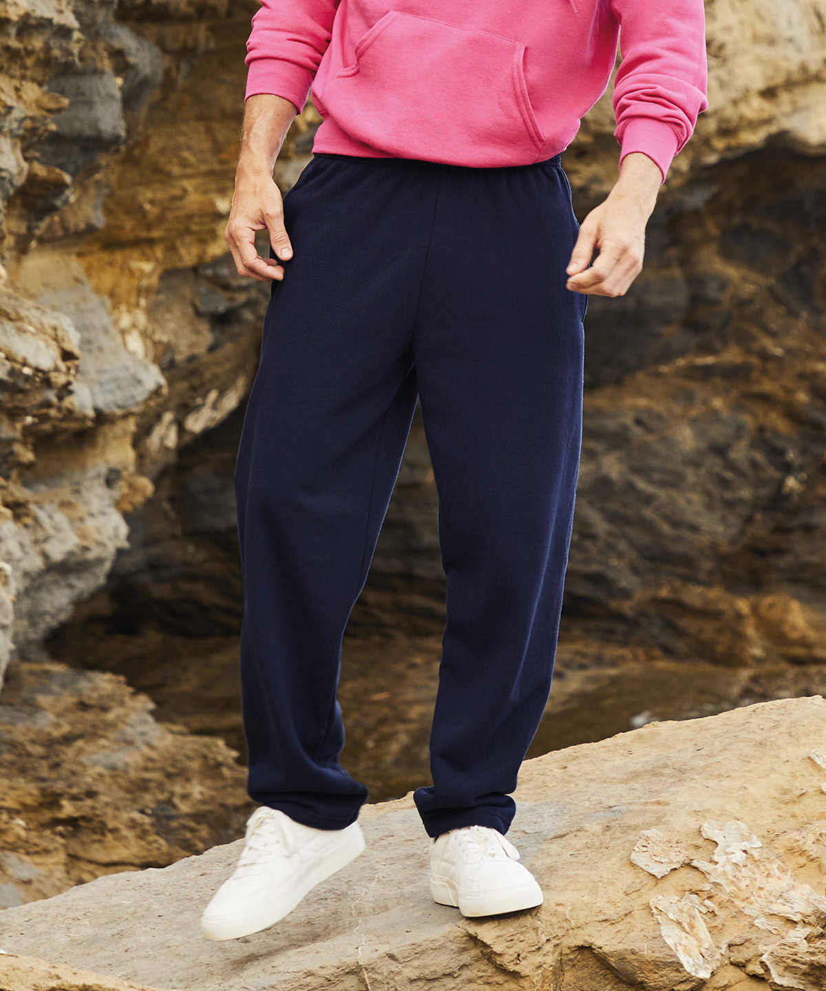 Fruit of the Loom Classic Open Hem Sweatpants for Men