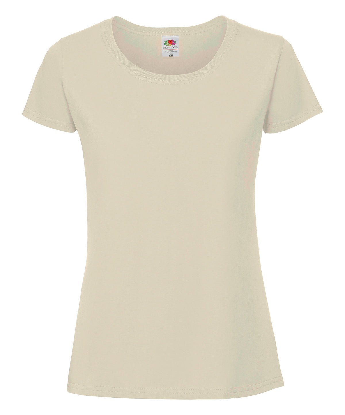 Womens Ringspun Premium TShirt Fruit of the Loom Iconic 195