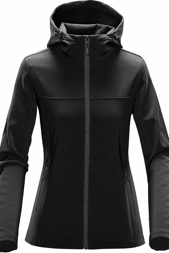 Stormtech Womens Orbiter Softshell Hoodie Jacket WaterRepellent FleeceLined Coat